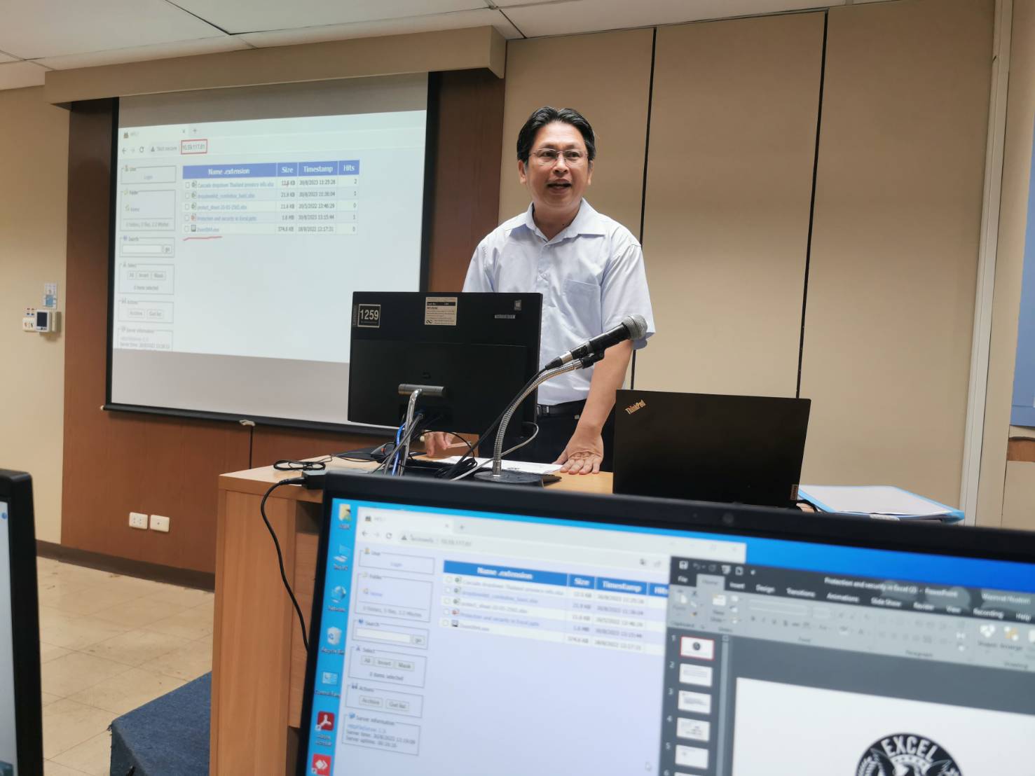 การอบรมเชิงปฏิบัติการในหัวข้อ Excel Mastery in OECD GLP: Enhancing Access Control, Protection, and Data Validation